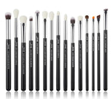Black/Silver Makeup brushes