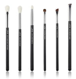 Black/Silver Makeup brushes