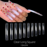 Coffin Stiletto False Nail