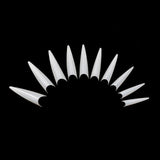 Coffin Stiletto False Nail